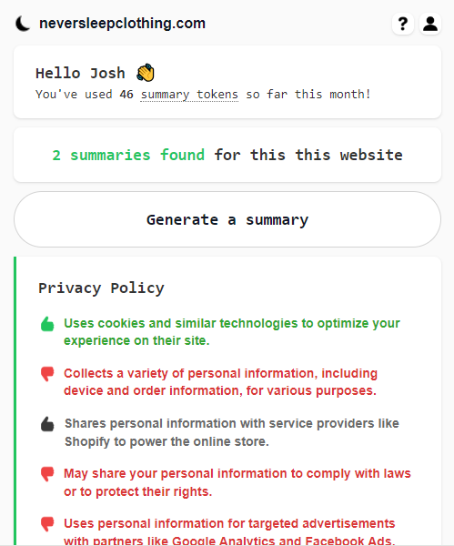 docdecoder chrome extension preview screenshot